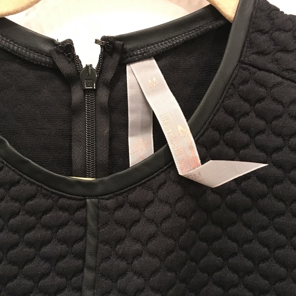 Melissa McCarthy Black Quilted Tunic Dress, M - Picture 5 of 12